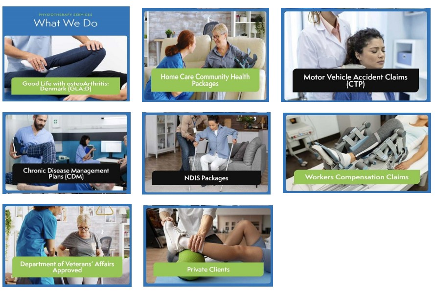 Physiotherapy services in Tea Gardens, Bulahdelah and North Arm Cove.
